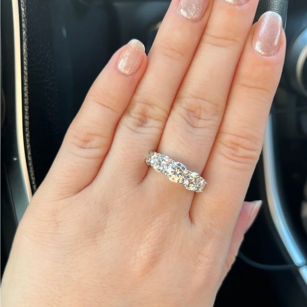 3.6 CT Moissanite Ring